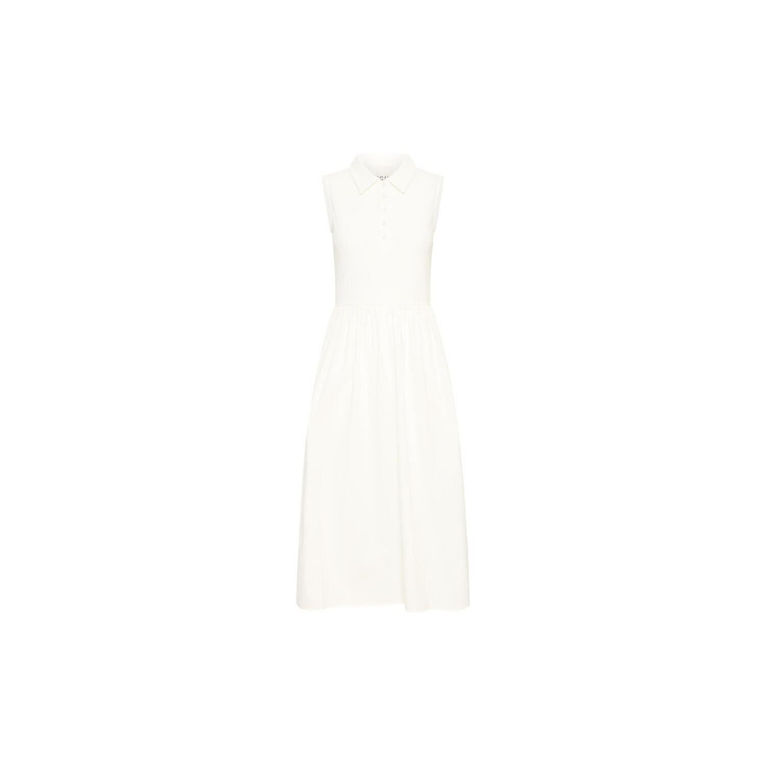 IHMONNA Polo Dress, cloud dancer