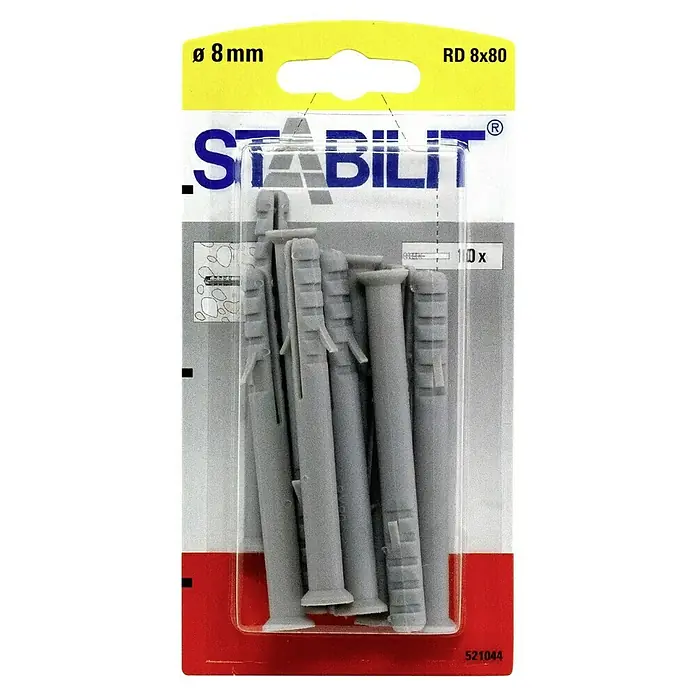 UNIVERSALPLUGG STABILIT 8X80MM 10STK