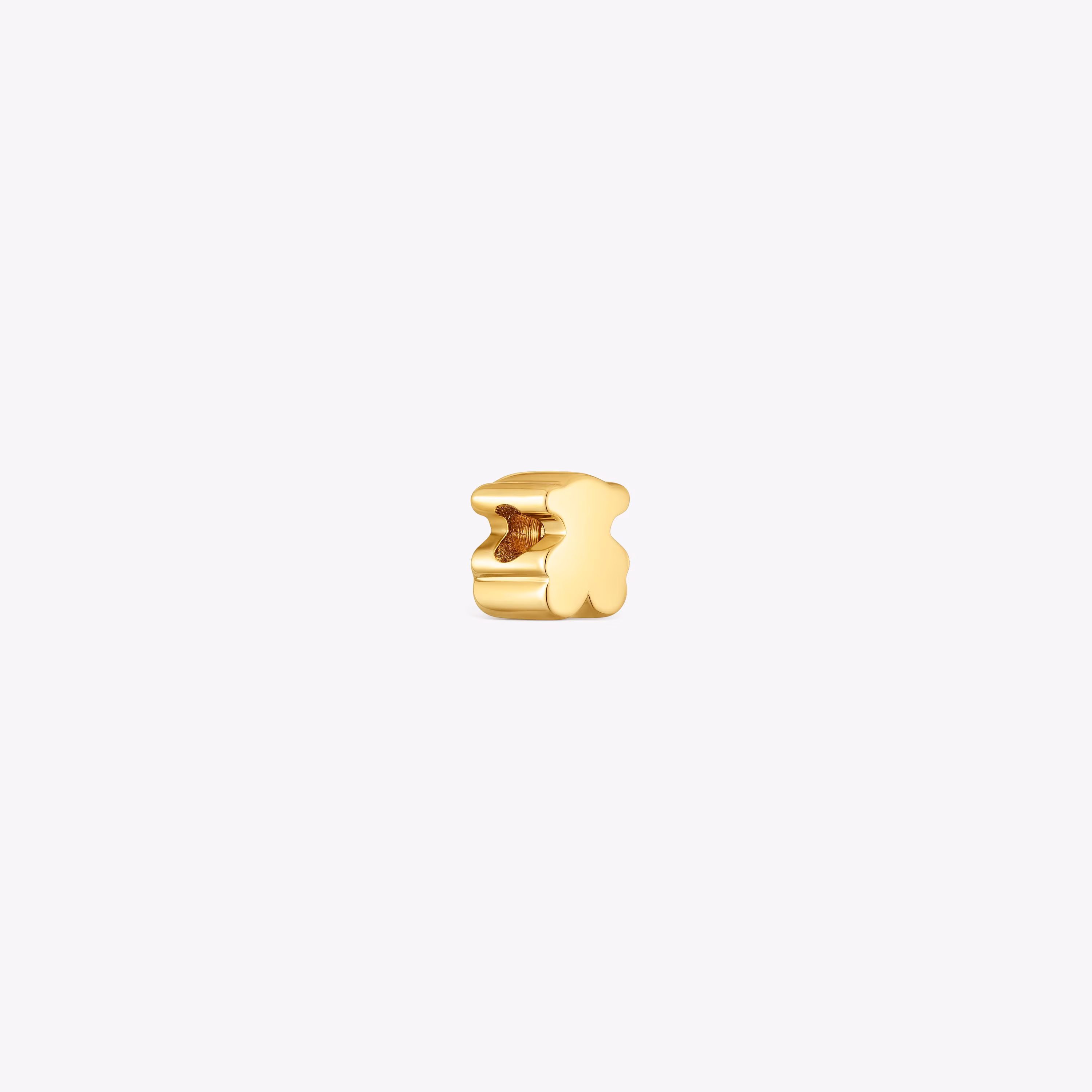 Charm TOUS 1950 oso con baño de oro 18 kt sobre plata
