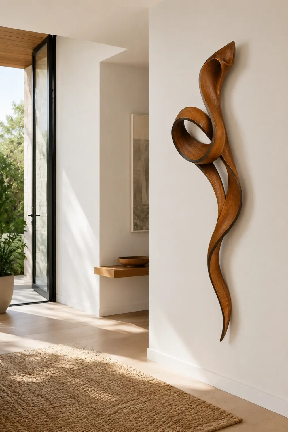 Abstract Wood Wall Art#QAB021