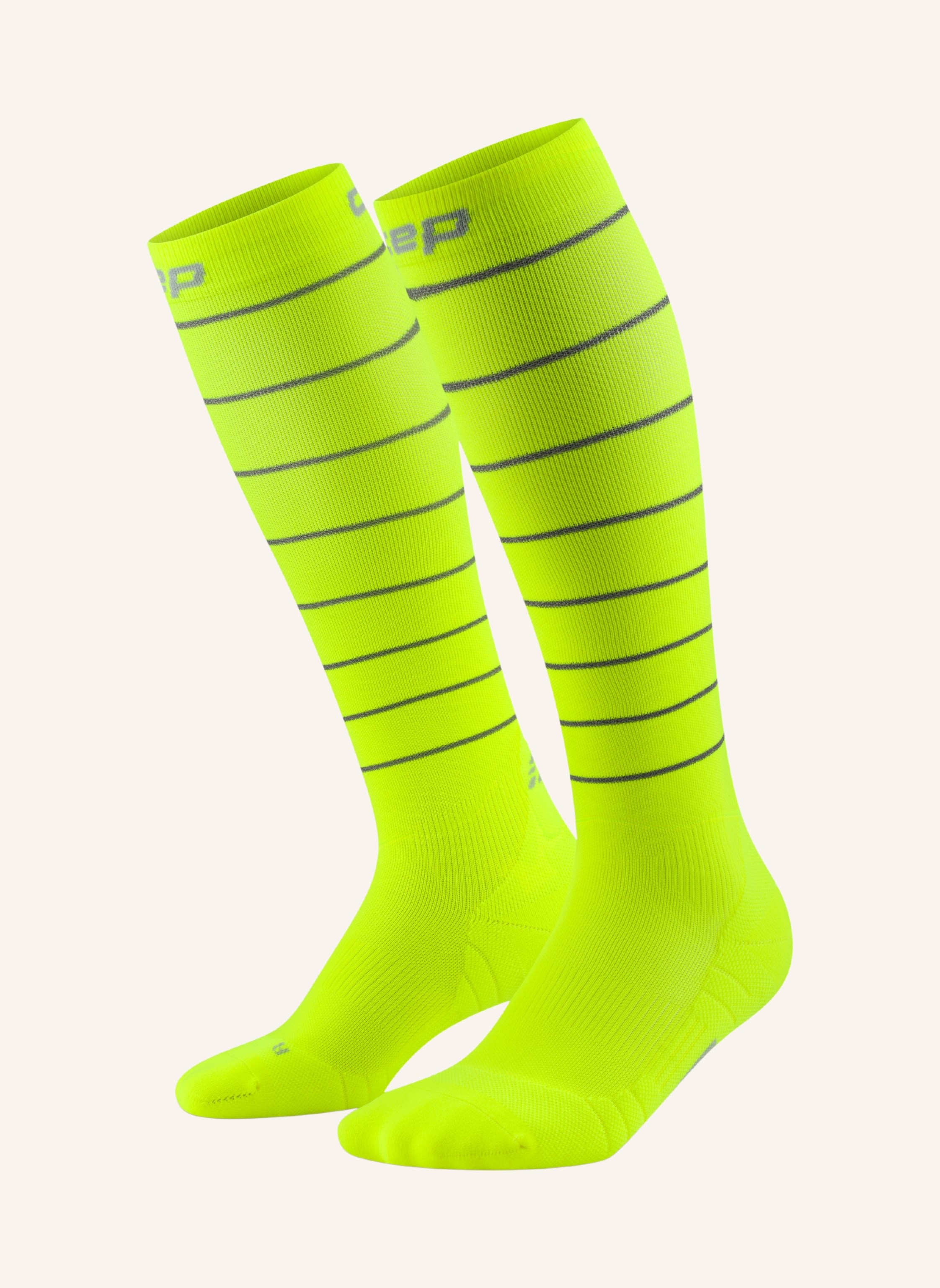 cep CEP CEP pro run reflective socks, tall, 2.0, men