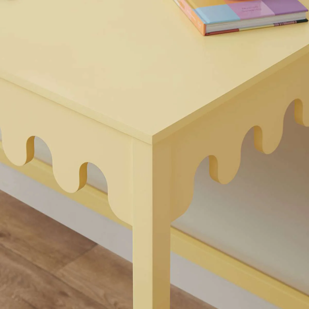 Ice Cream Desk - Yellow