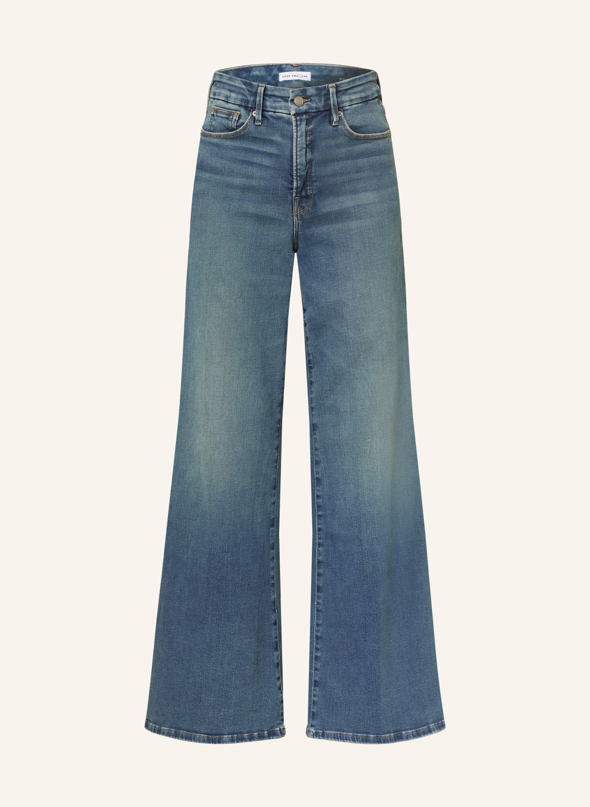 GOOD AMERICAN Flared-Jeans