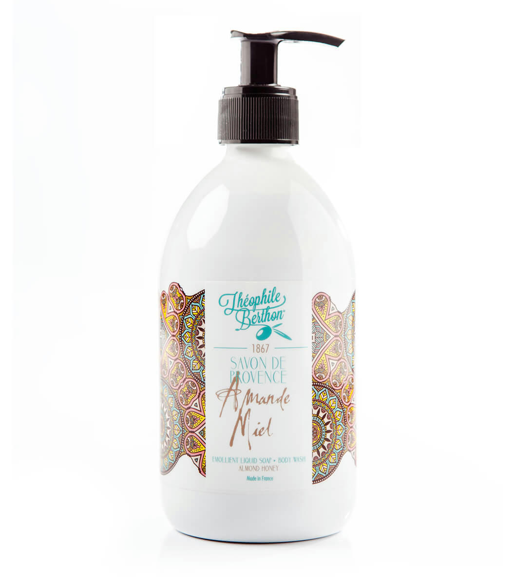 GOURMANDISE - Trousse savon de Marseille liquide sels bain et lait corps