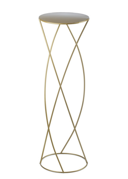 Kwietnik stojący 70 cm na rośliny złoty GLAMOUR