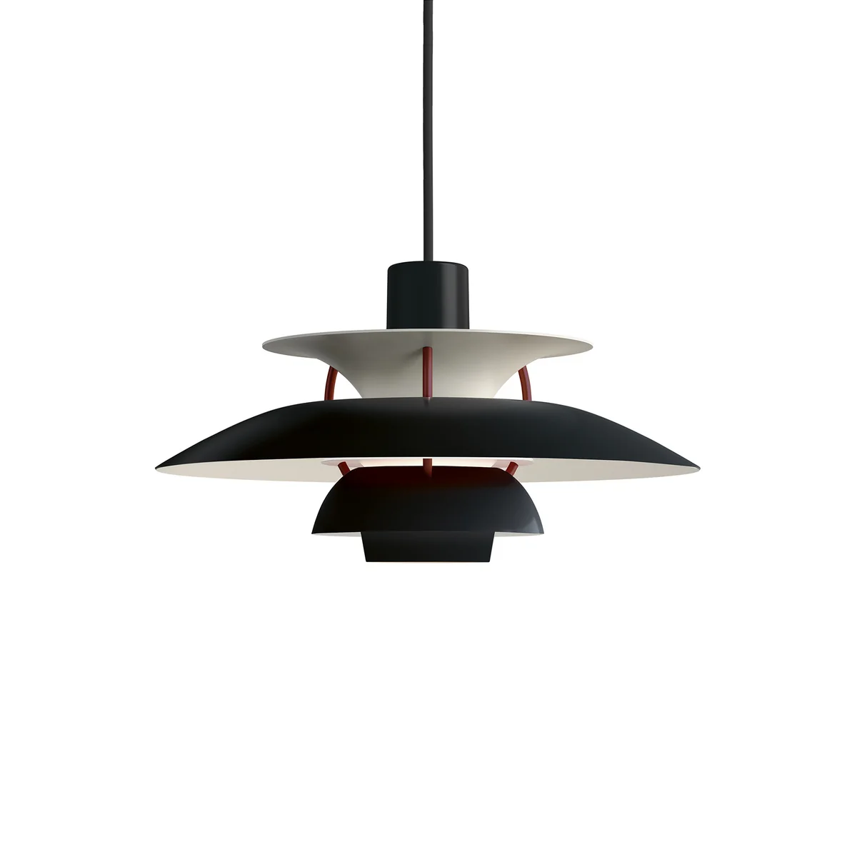 Louis Poulsen - PH 5 Mini Pendelleuchte, schwarz (Black Edition 2025)