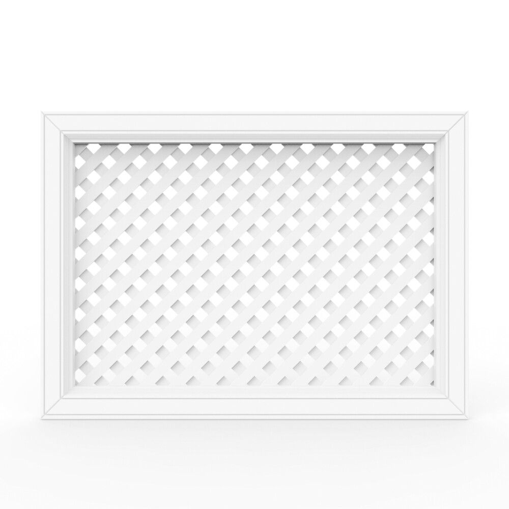 RADIATORSKJULER LUNDBERGS KLARA HVIT 1560X700MM