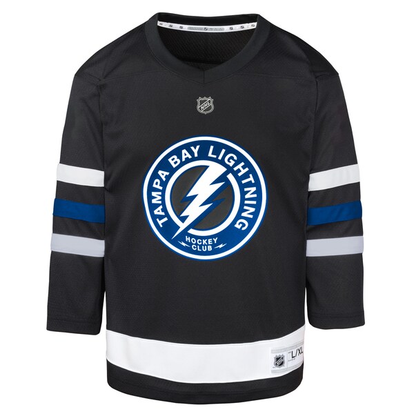 Nikita Kucherov Tampa Bay Lightning Youth Alternate Replica Player Jersey - Black