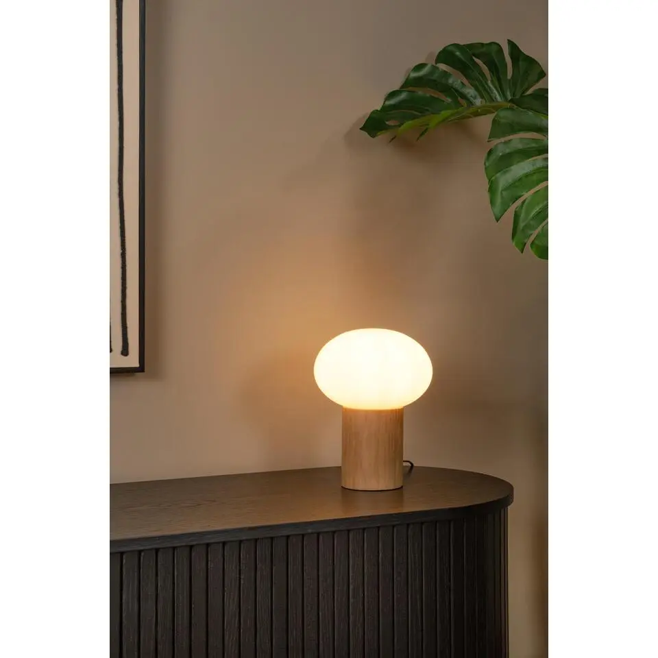 Lucide BIRTLE Tafellamp - Opaal