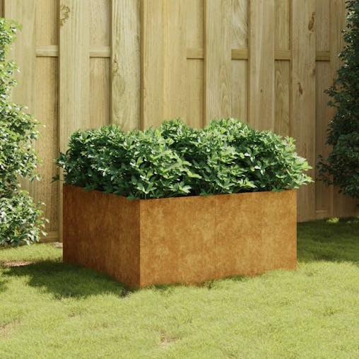 NNEVL Planter 80x80x40 cm Corten Steel