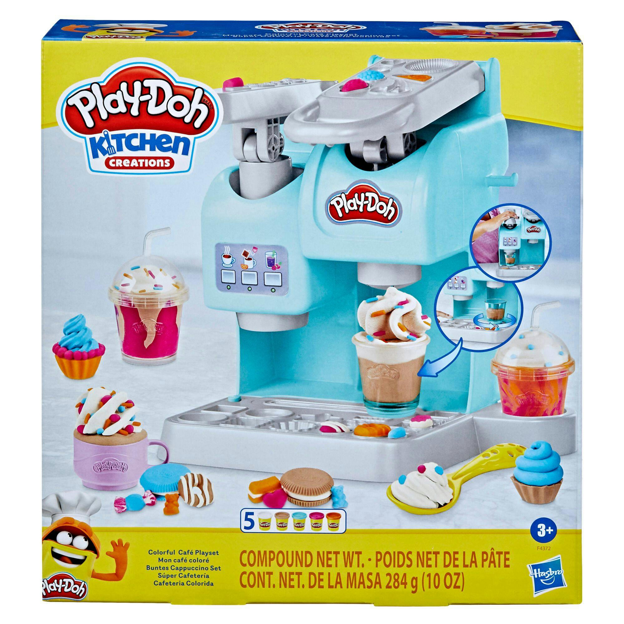 Play Doh Colourful Café Playset, Ages 3+