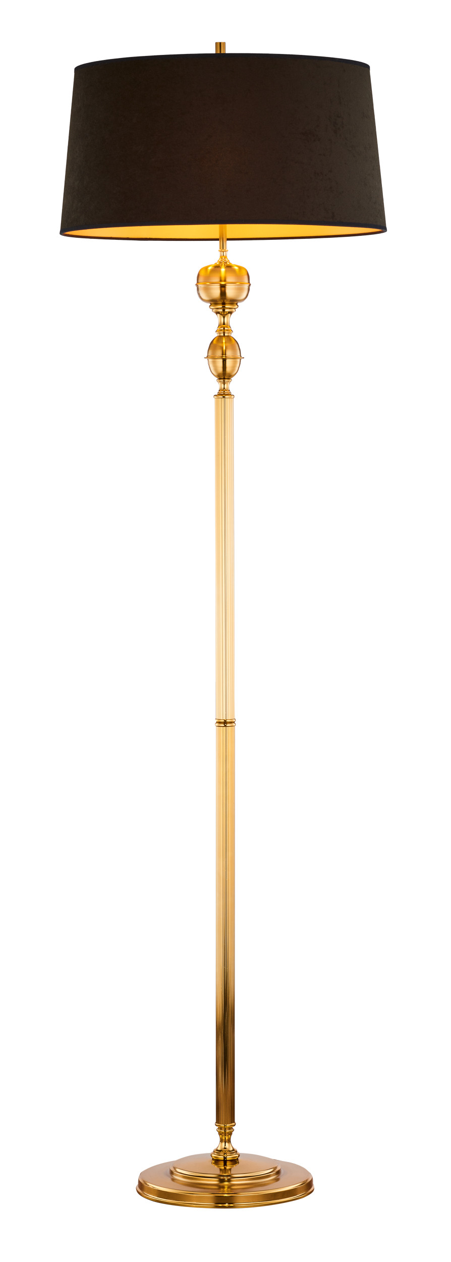 Lampa stojąca BATUMI złoty 1xE27x20W wym:177x50x50cm IP20 Jupiter