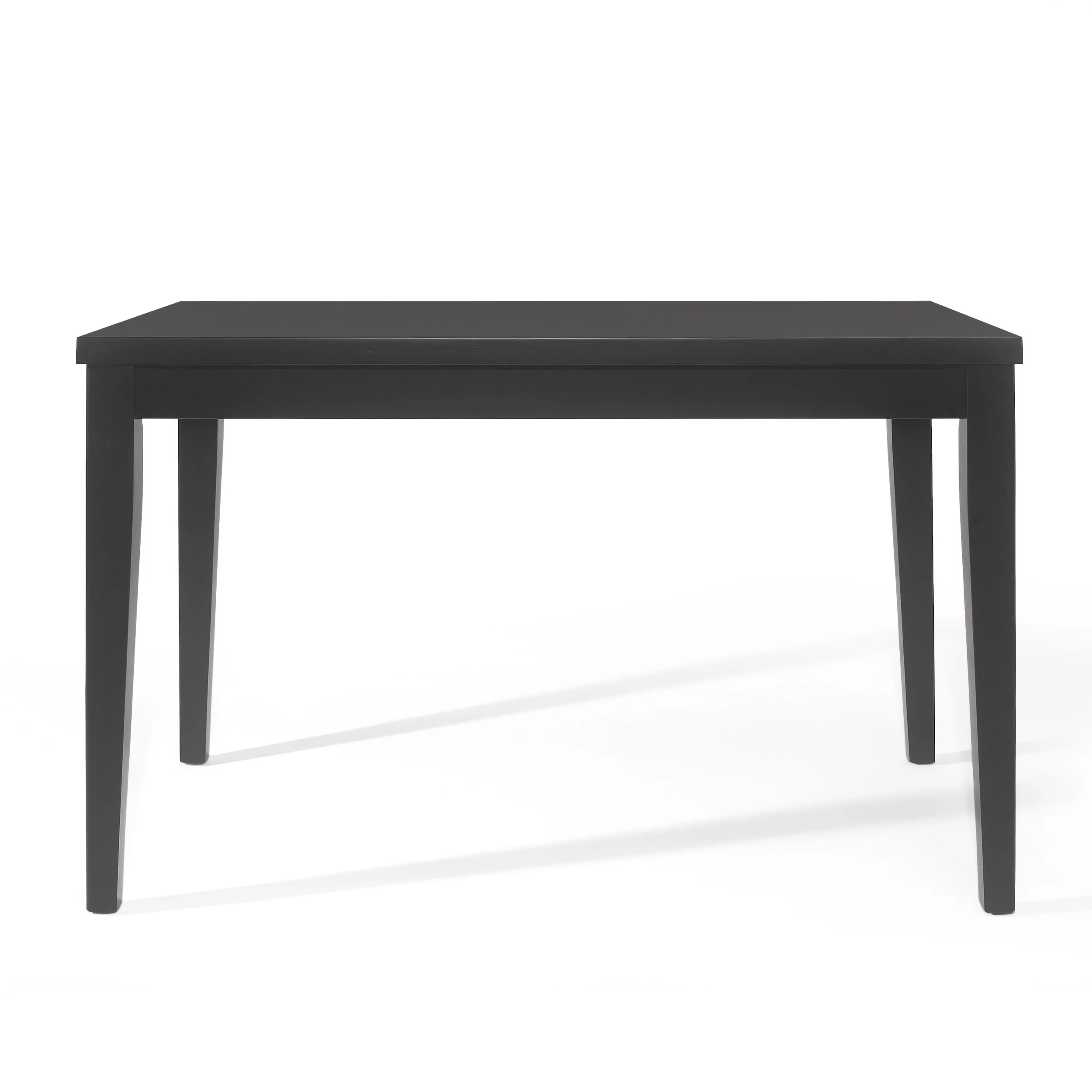 Roomfitters Counter Height Dining Table, 36.5 Kitchen Island Table with Wood Frame, Matte Black