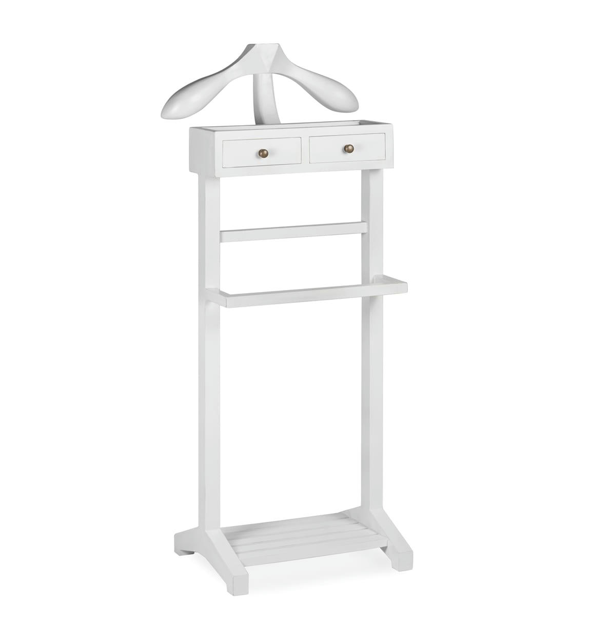 EVEREST - Valet de chambre en bois blanc