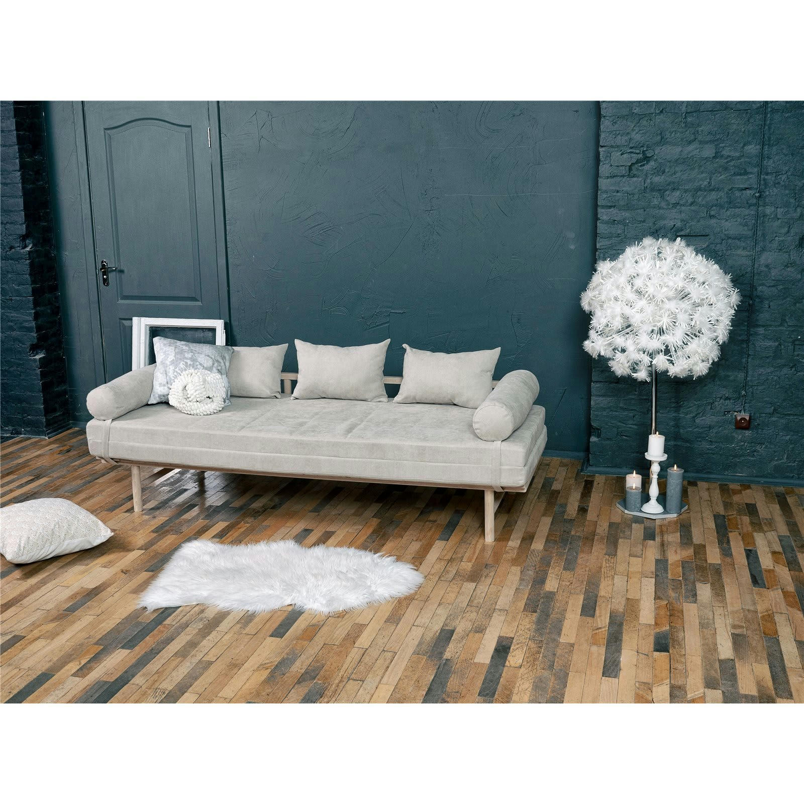 LE MAR - Canapé lit Bois Bois clair H. assise 46 cm