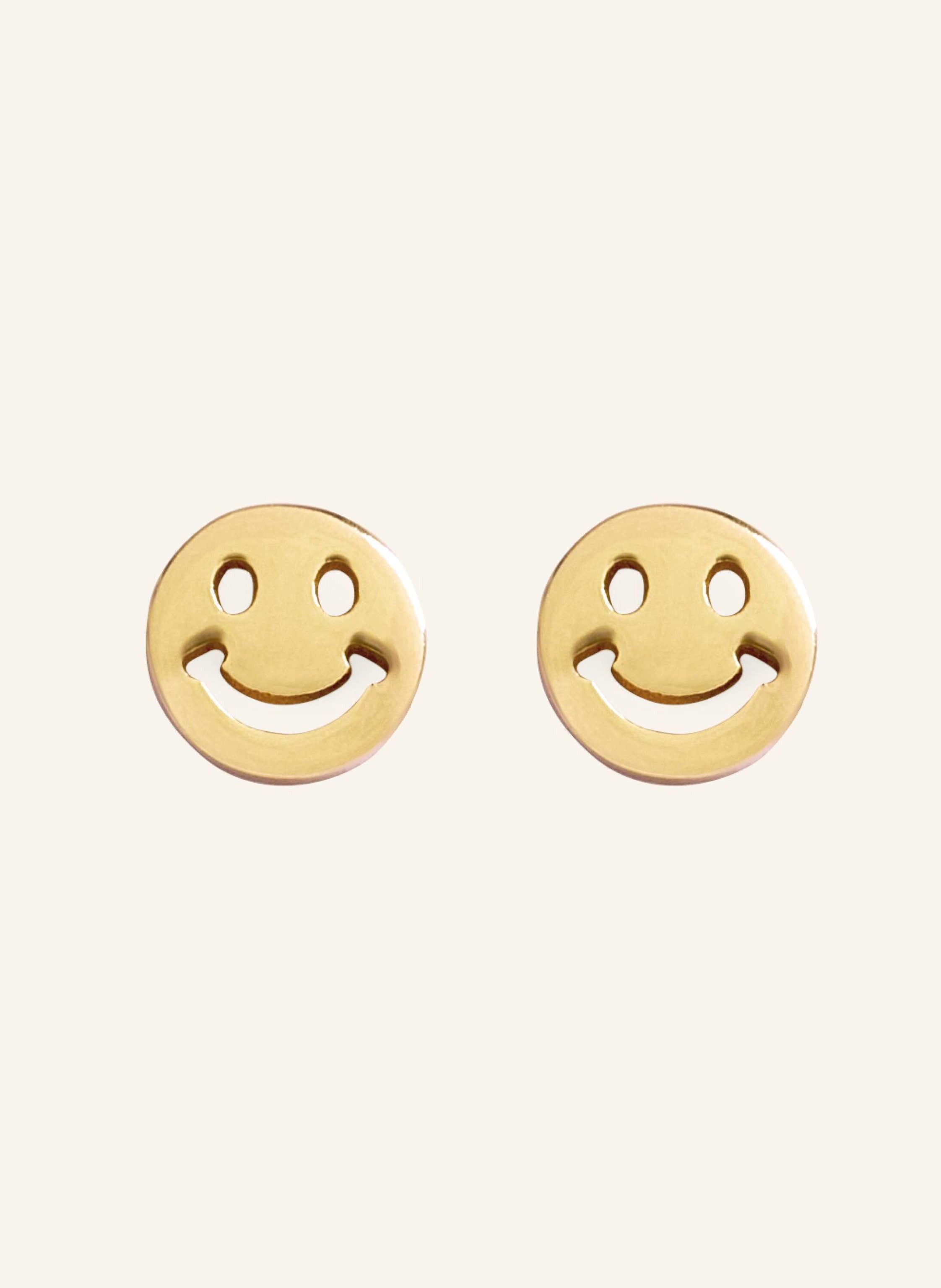 OHH LUILU Ohrstecker SMILEY STUDS by GLAMBOU