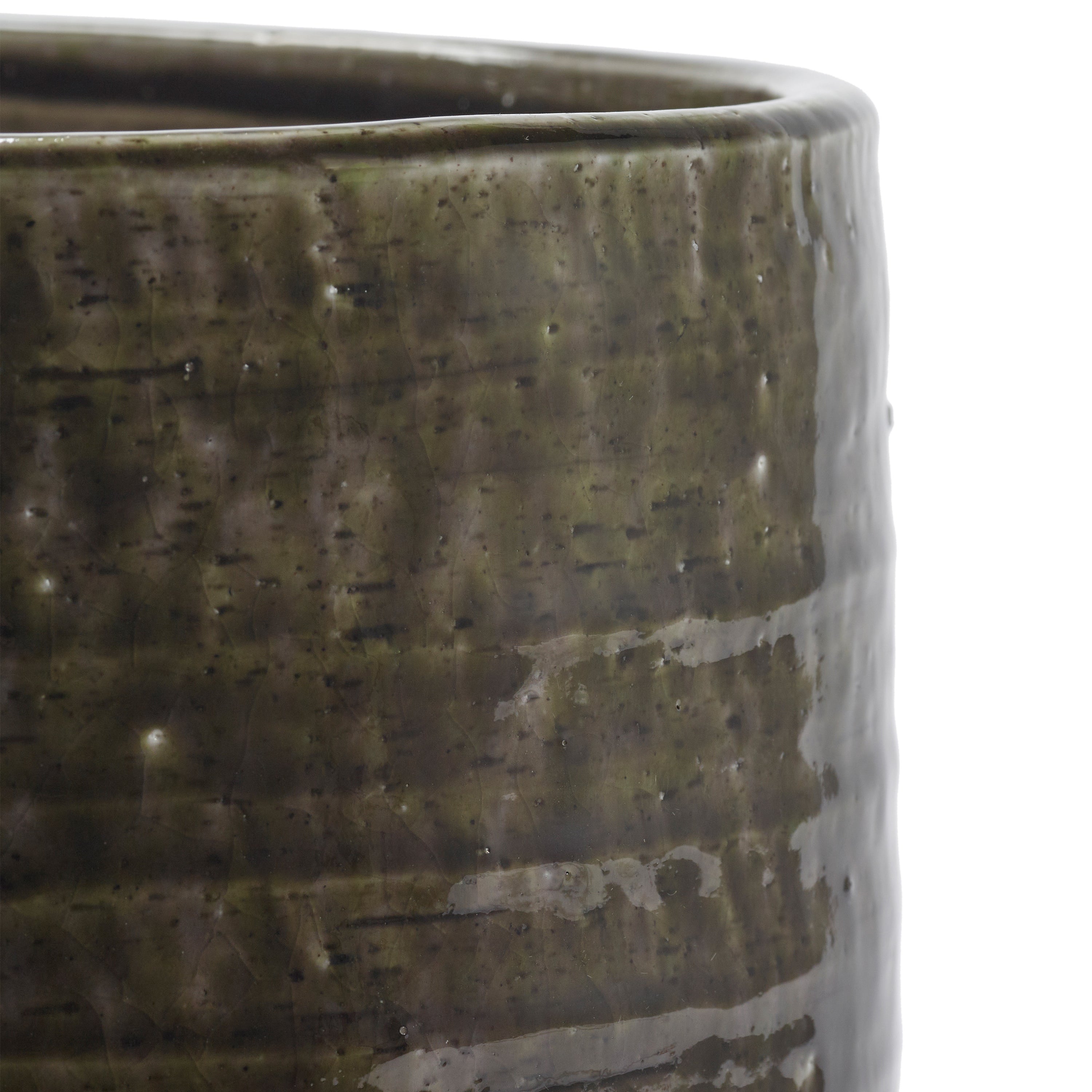 SERAX - Indoor Bloempot M - Donkergroen