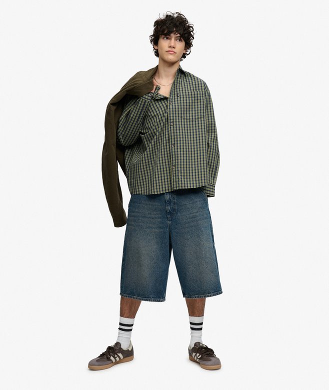 Bench Skater Check Long Sleeve Shirt