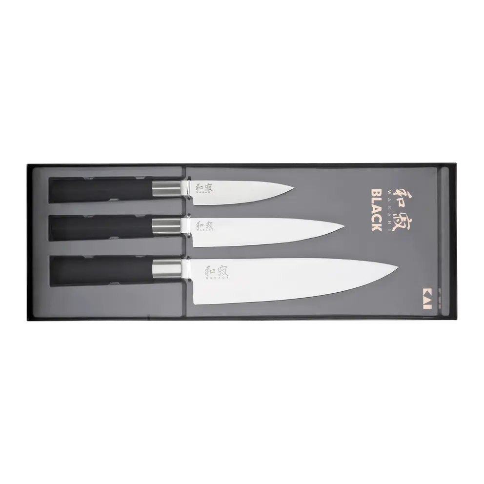 Messer-Set 3-teilig Wasabi