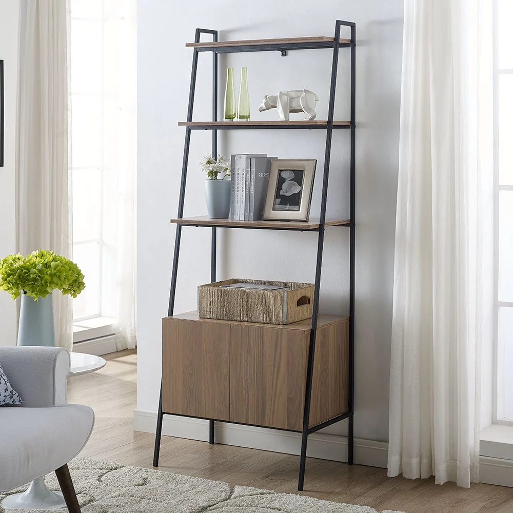 Middlebrook Lahuri 72-inch Ladder Storage Bookshelf