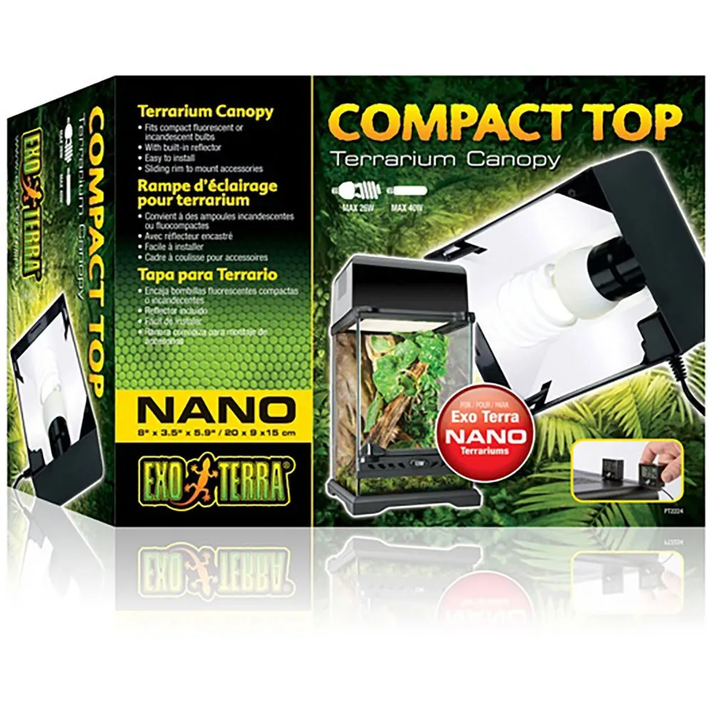 Exo Terra Compact Top terrarium canopy