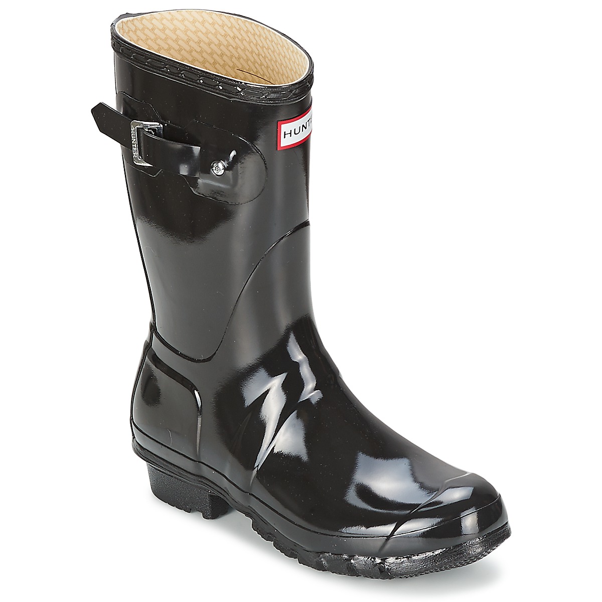 Hunter - WOMEN'S ORIGINAL SHORT GLOSS - Black