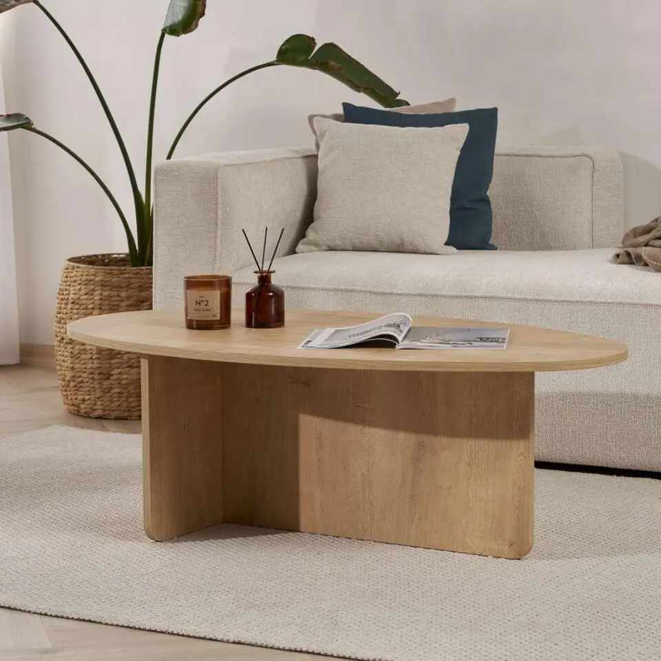 Calicosy - ANNA Tafel - Licht hout - 120x65x40 cm