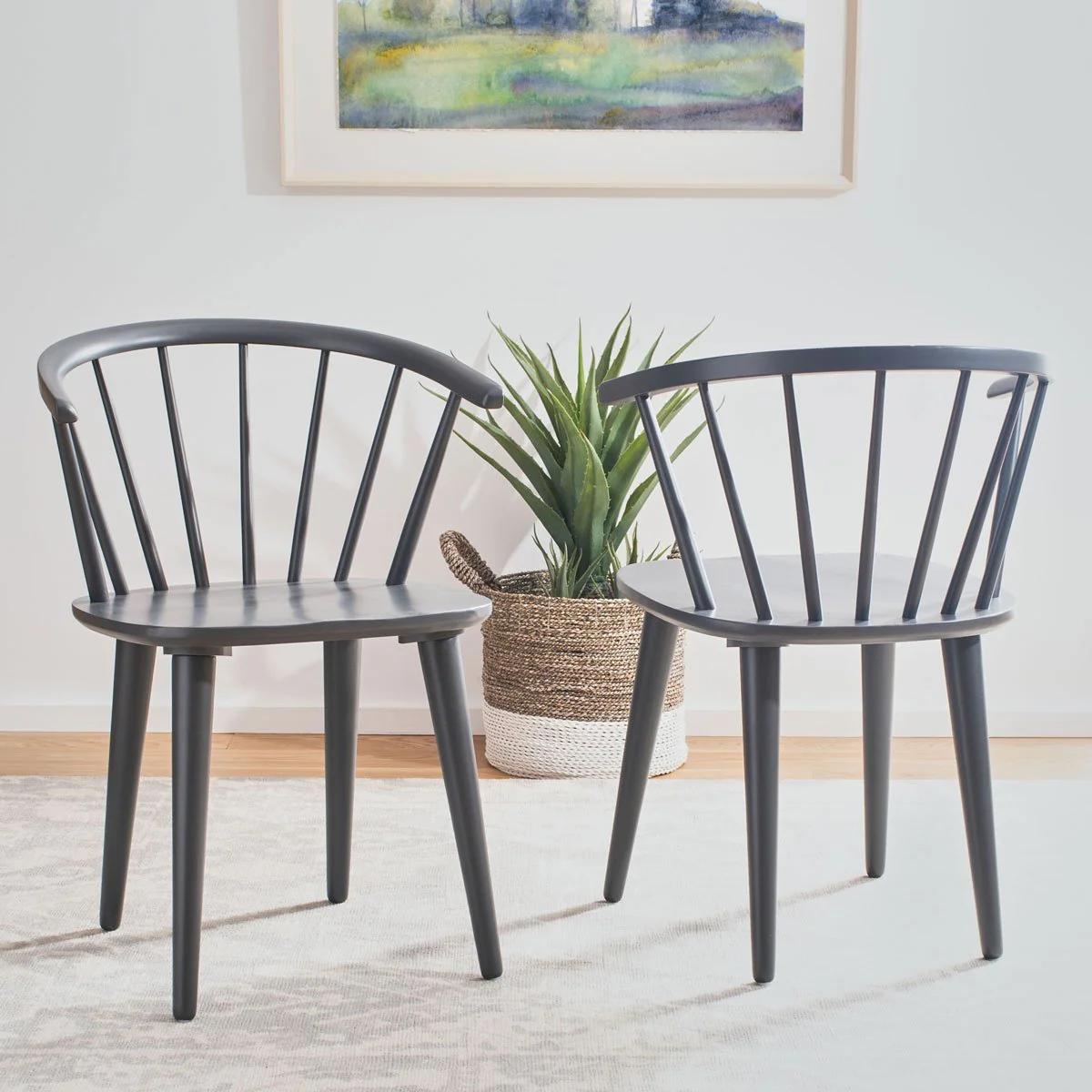 Set van 2 eetkamerstoelen Amber