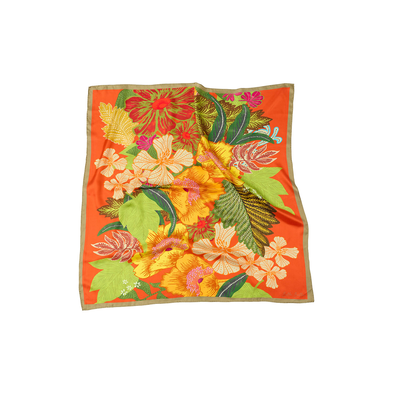 BOUQUET tørkl&aelig;de, caramel