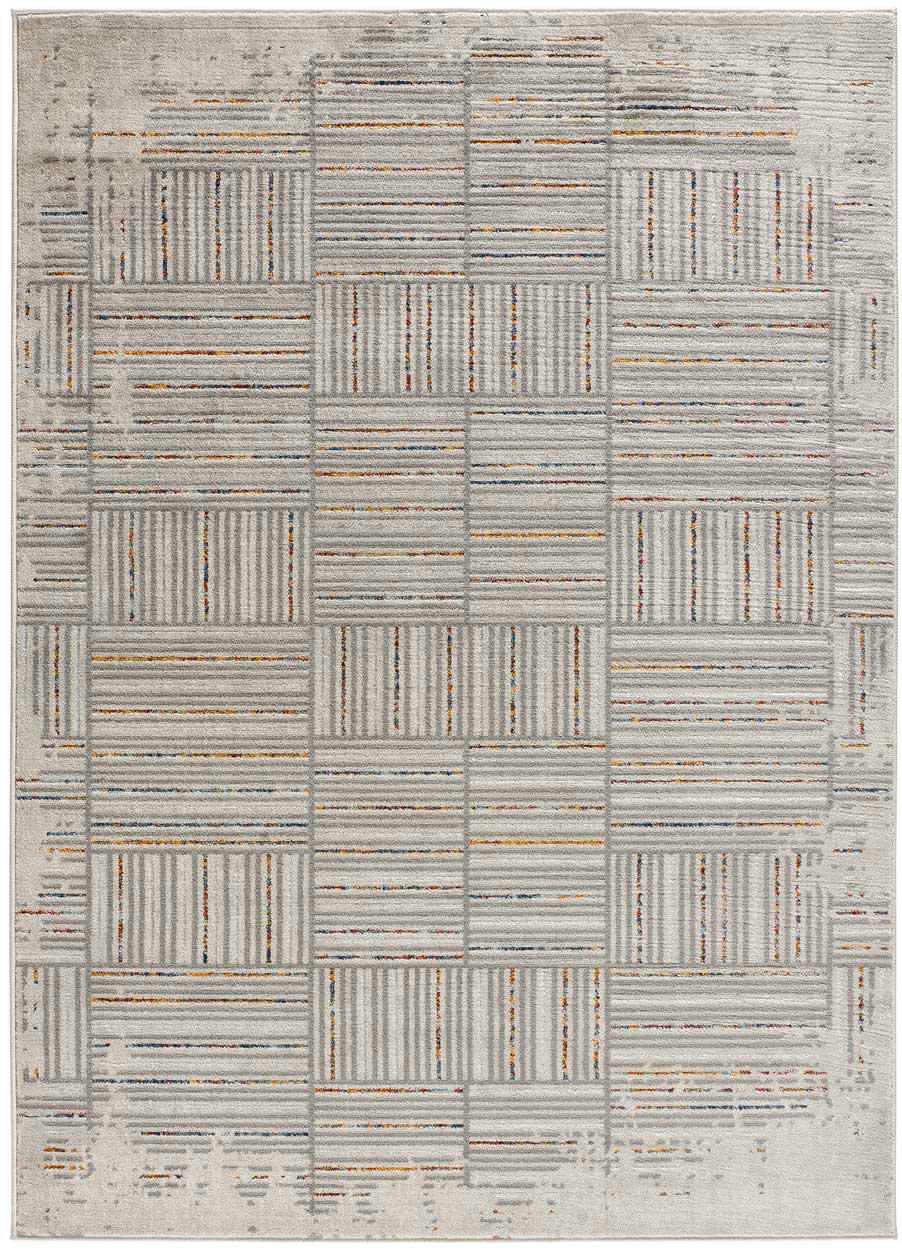 PIXIE - Tapis ethnique vintage multicolore, 080X150 cm