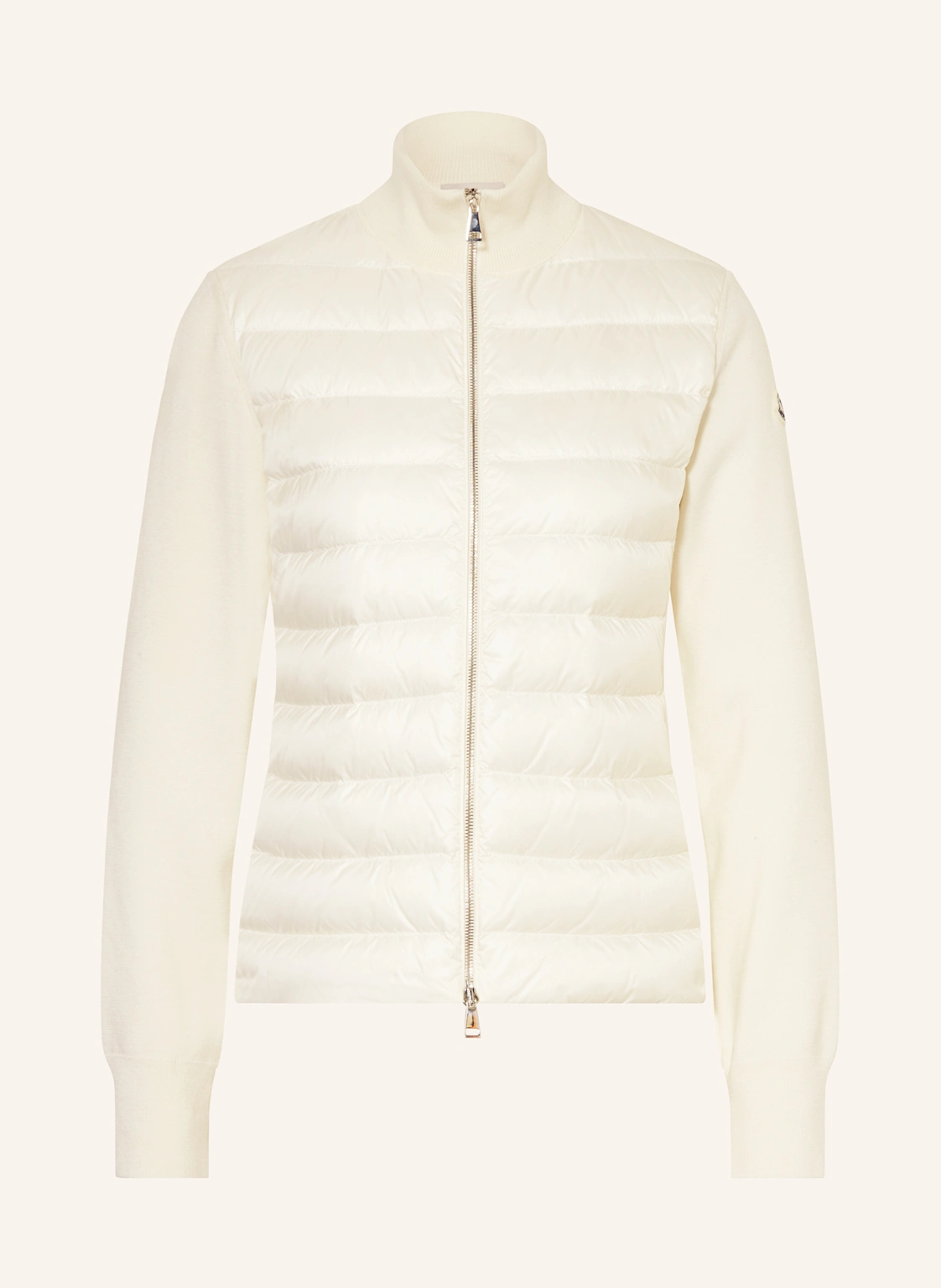 MONCLER Daunenjacke im Materialmix
