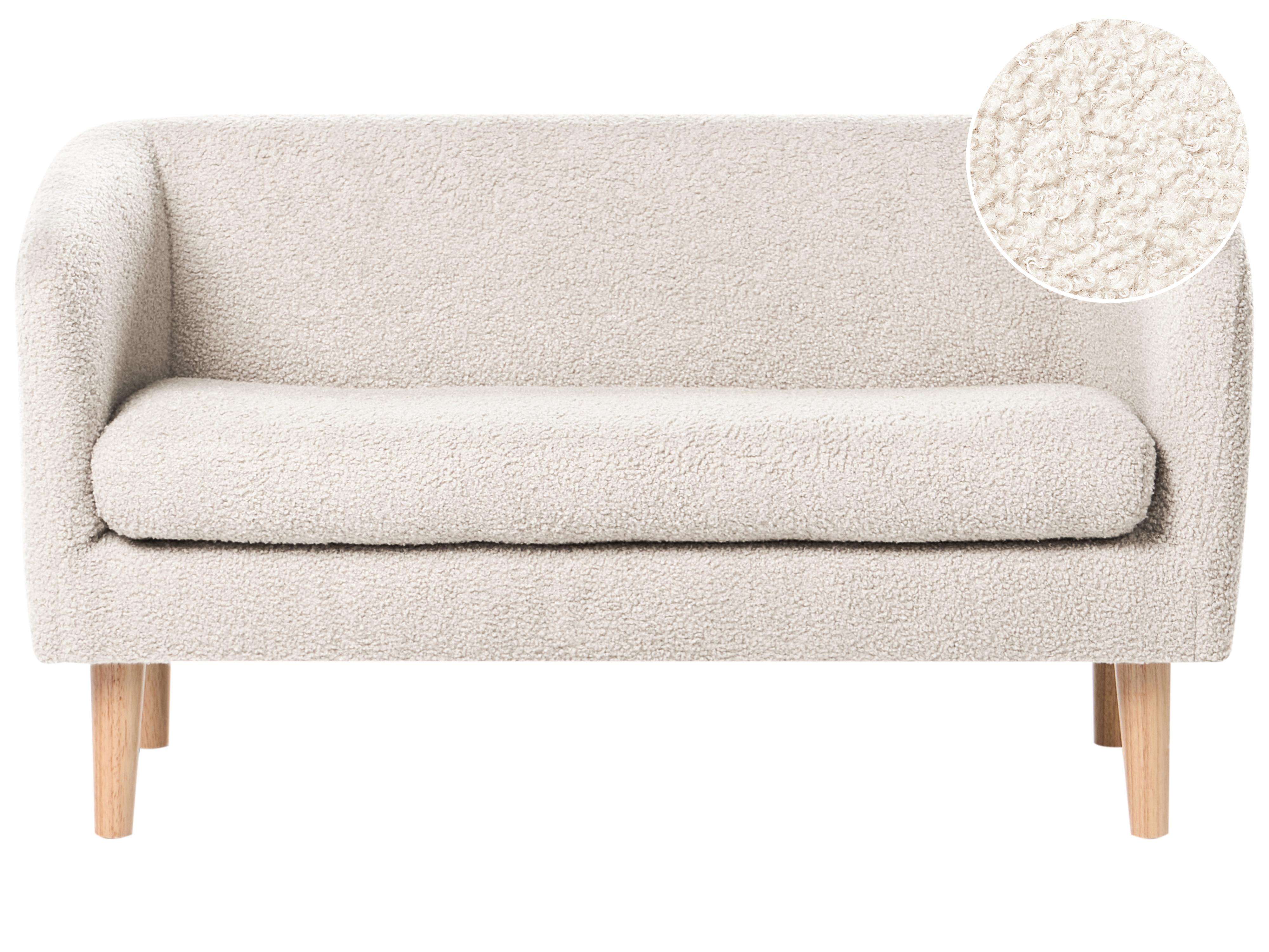 Kids Sofa DAGALI Boucle Beige
