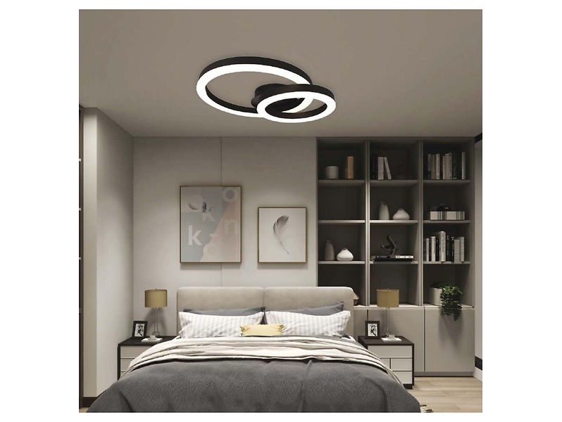 Lampa sufitowaVT-7787 LED metalowa czarna