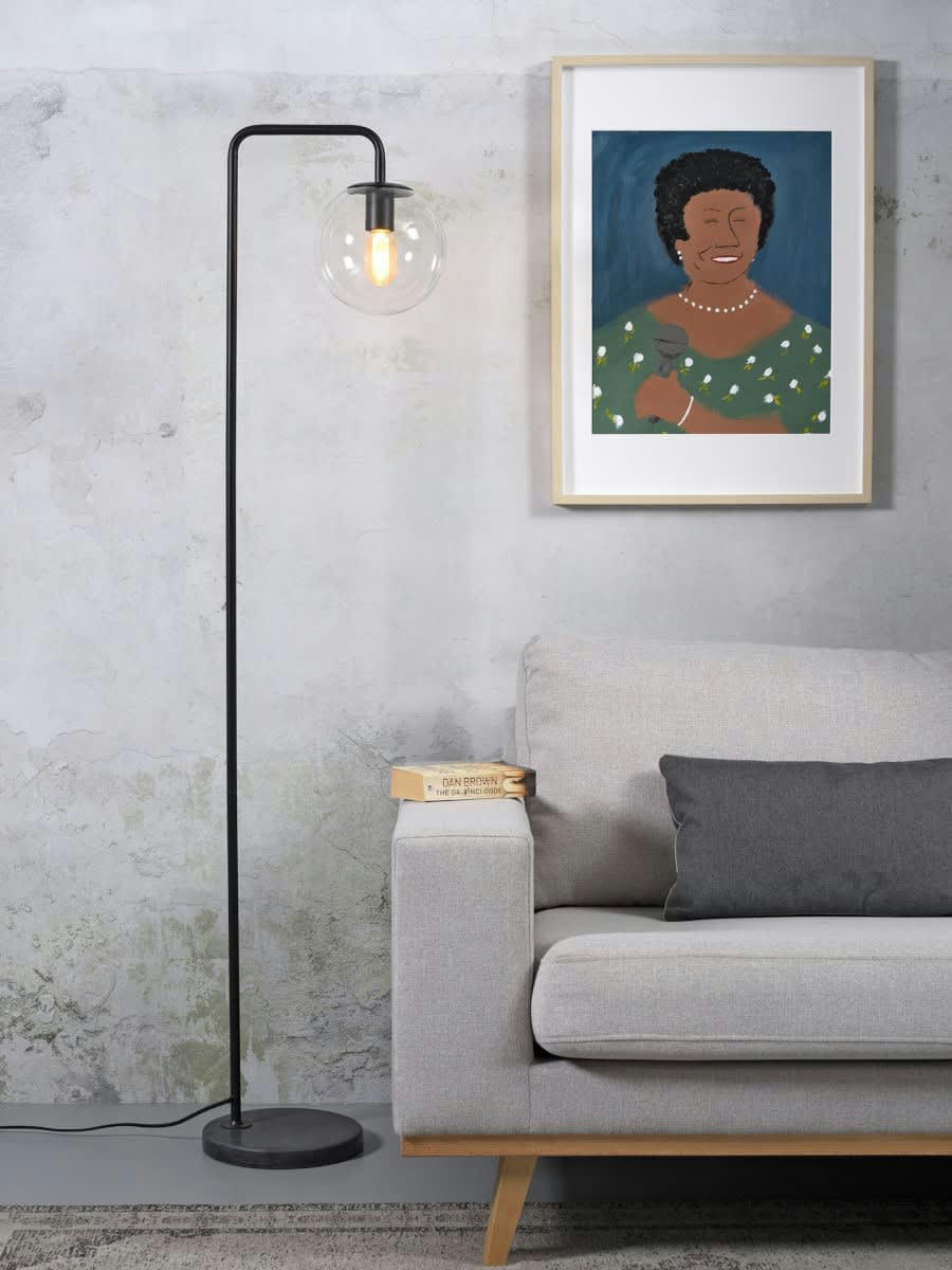 WARSAW - Lampadaire noir H156cm