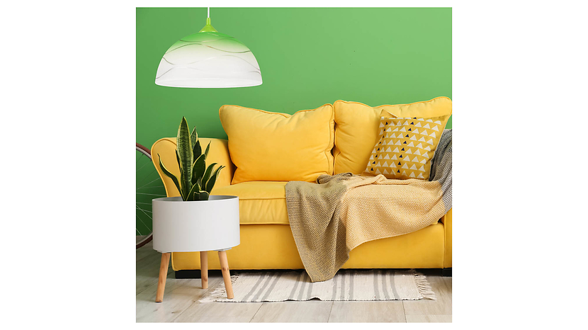 Lampa wisząca Sfera szklana zielona
