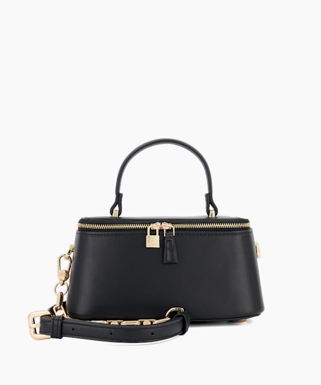 Successful Black - Leather Mini Vanity Bag