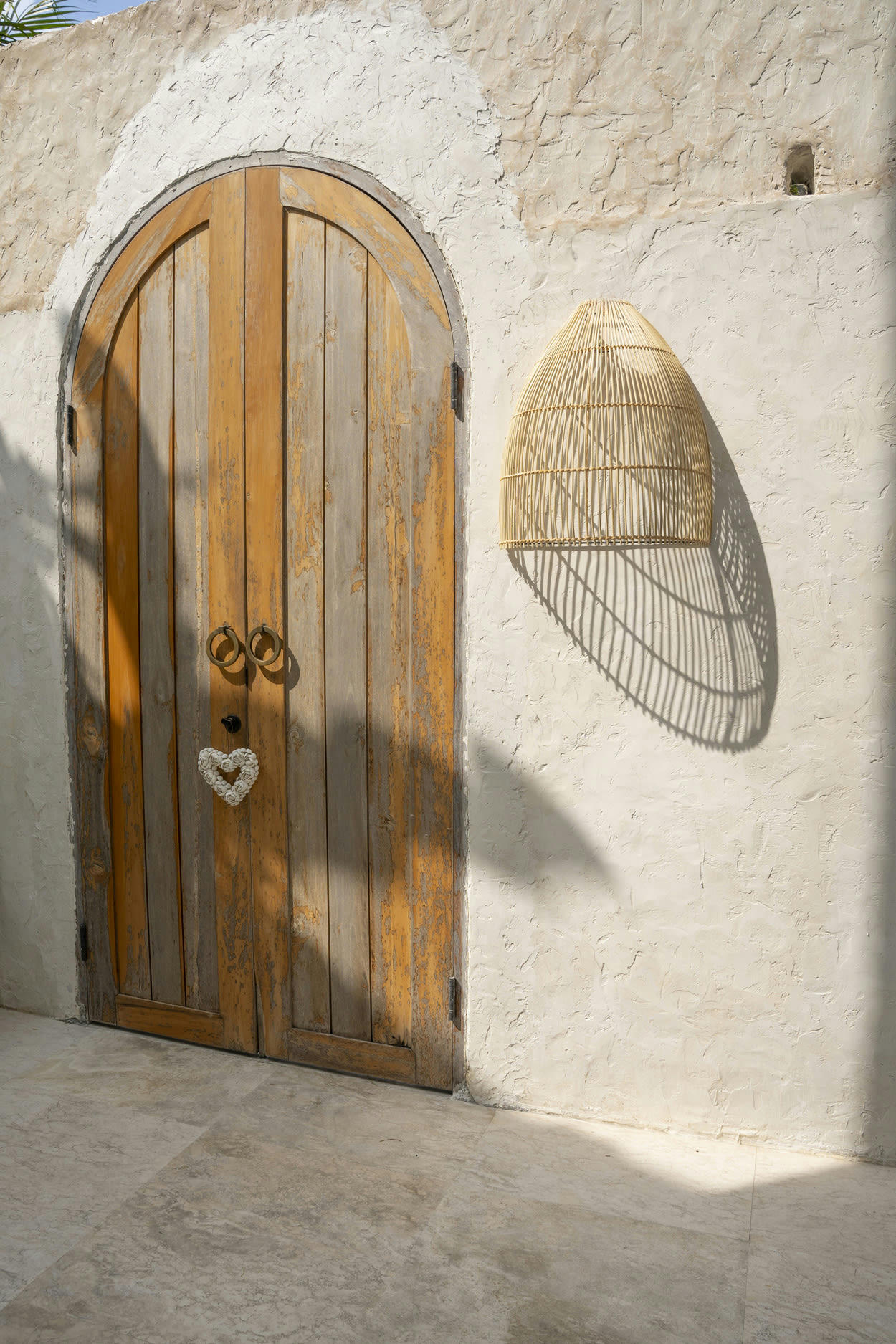 LALO - Applique en rotin naturel