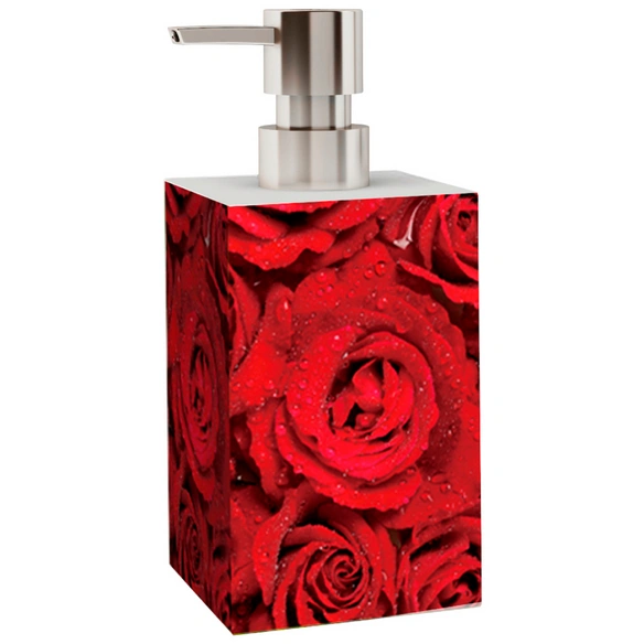 Bad-Accessoire-Set, 6-tlg., Rosen