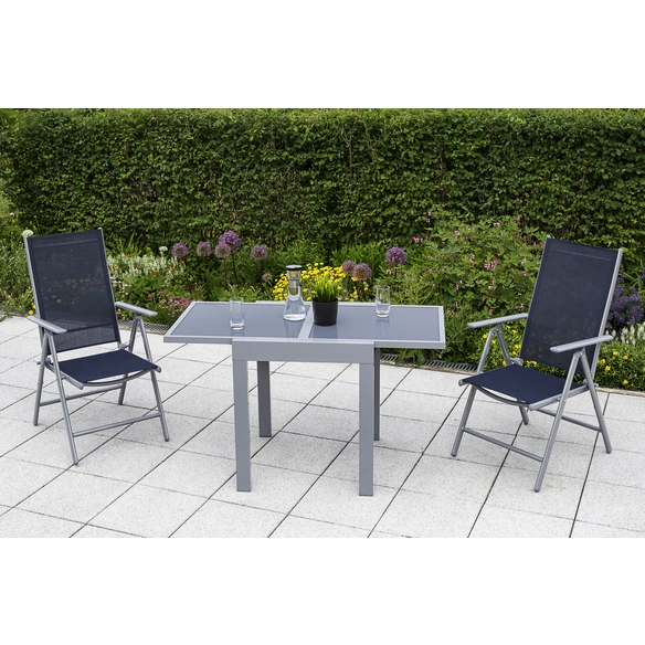 Gartenmöbelset »Amalfi«, 2 Sitzplätze, Aluminium/Textil