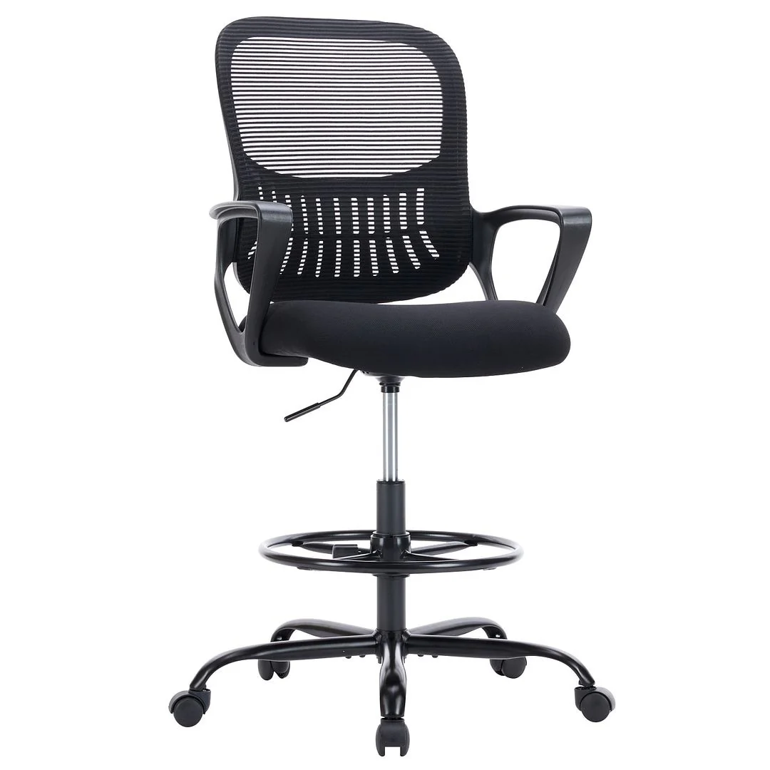 Drafting Chair - Tall Office Chair for Adjustable Standing Desks