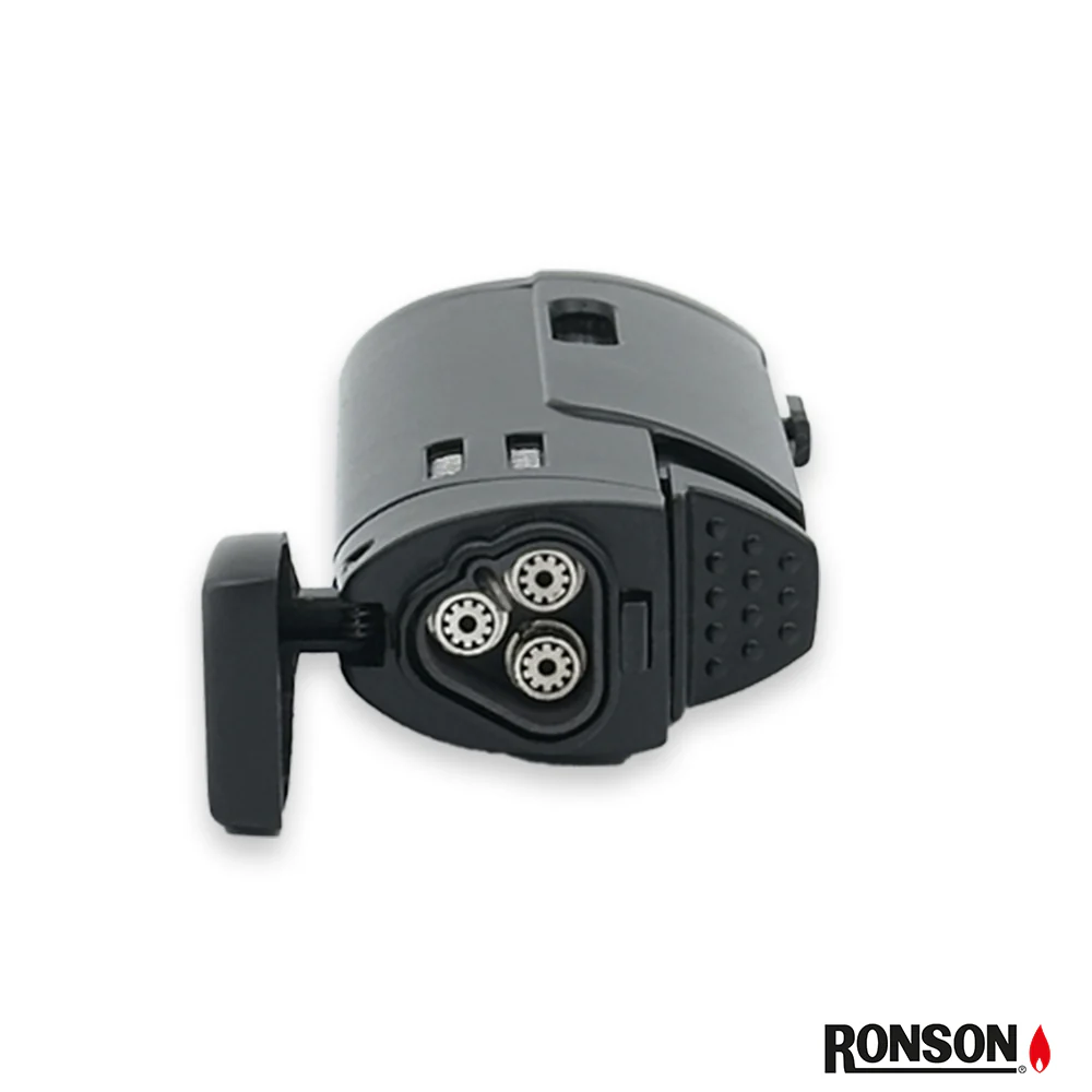Ronson Cyclon Cigar Lighter Jet Gas Lighter BLACK (115002)