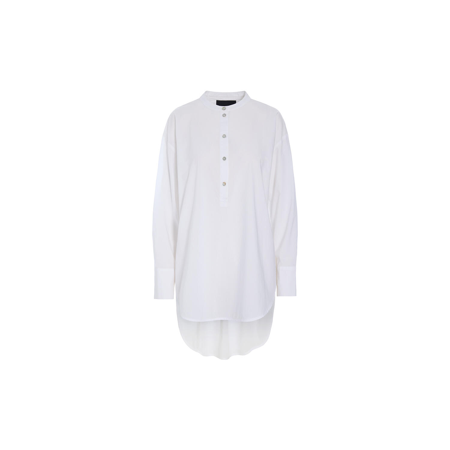 Core cotton tunika skjorte, white