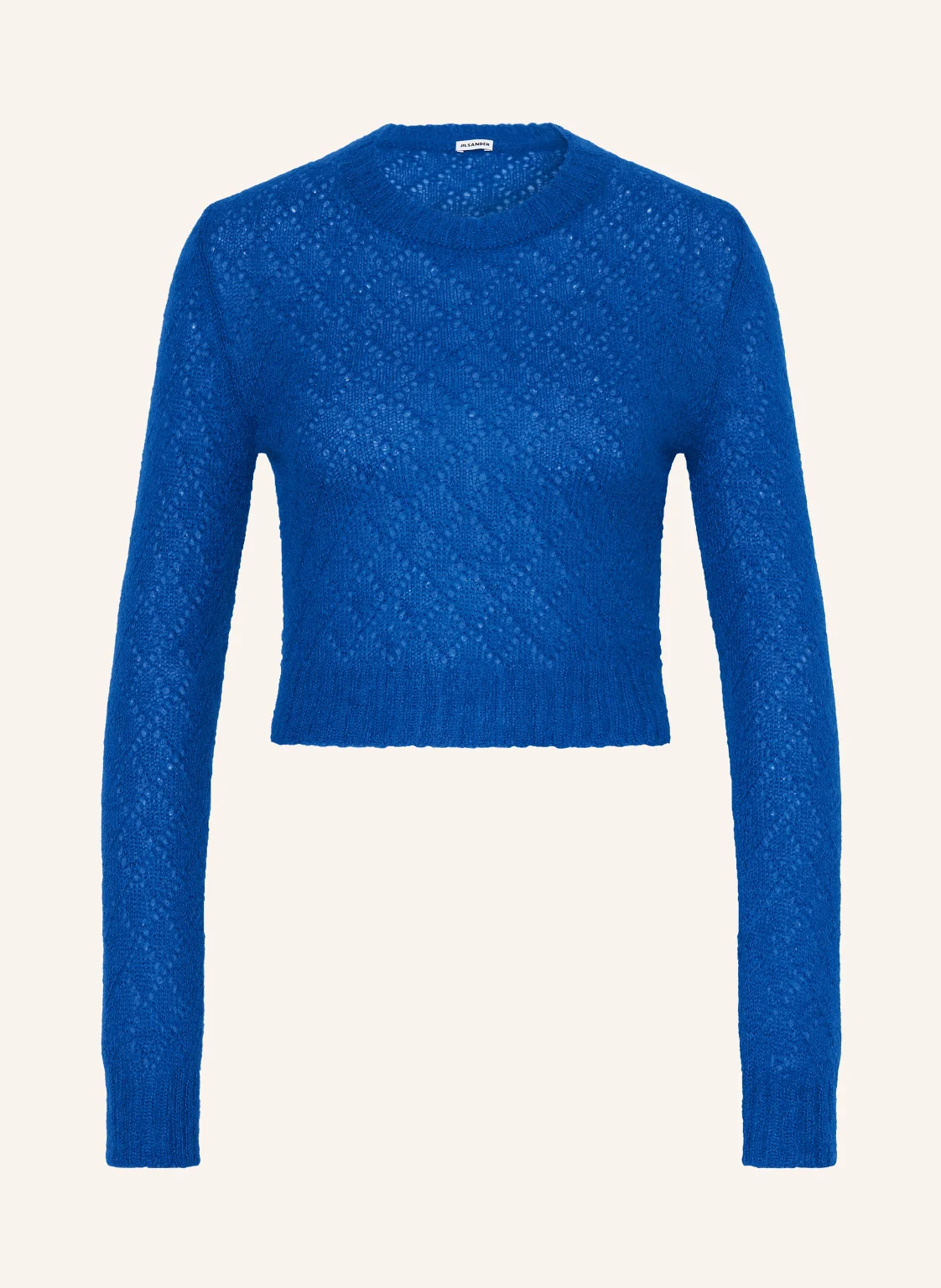 JIL SANDER Pullover mit Mohair und Seide