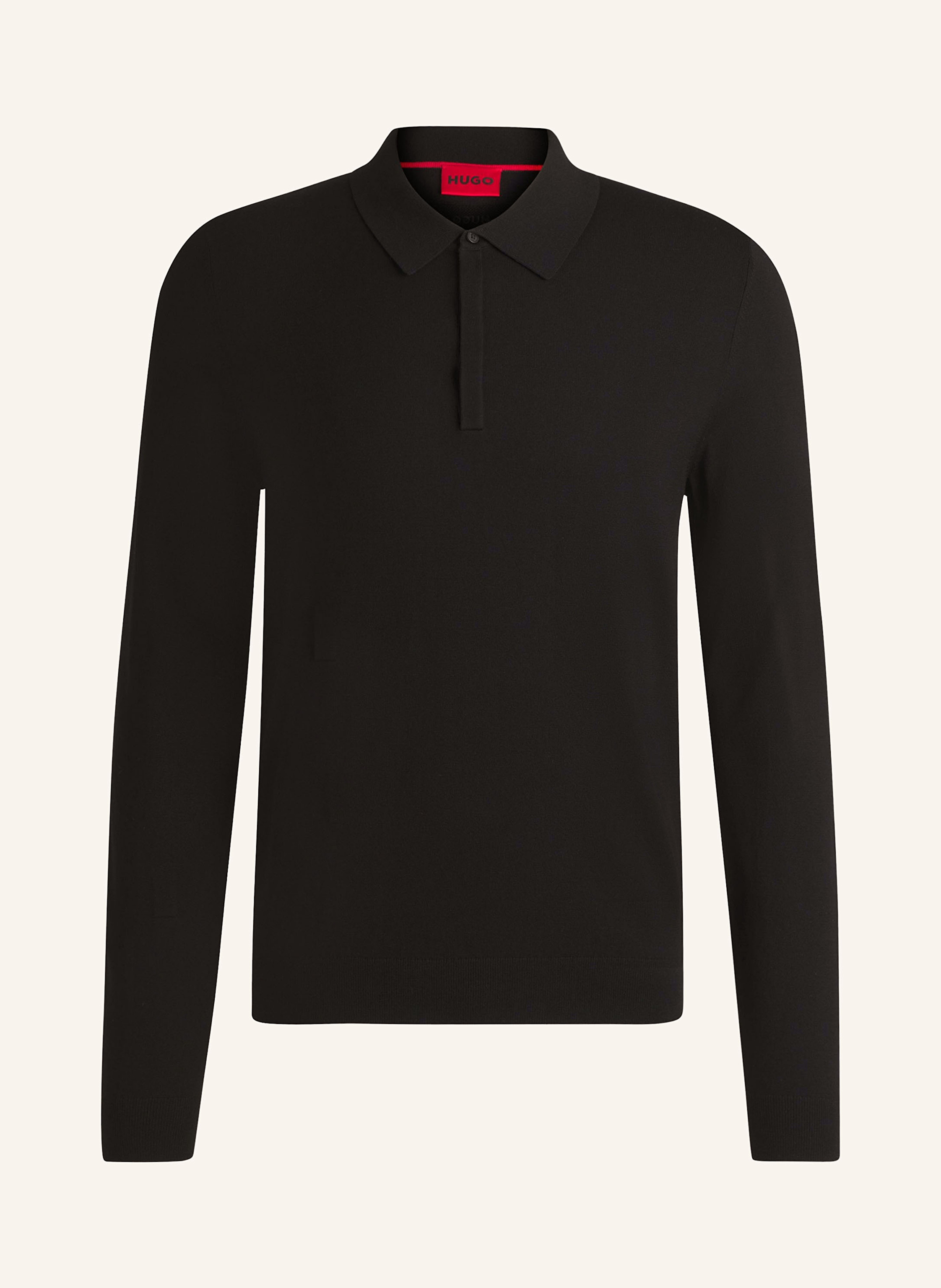 HUGO Strick-Poloshirt SAN PIPPO Slim Fit