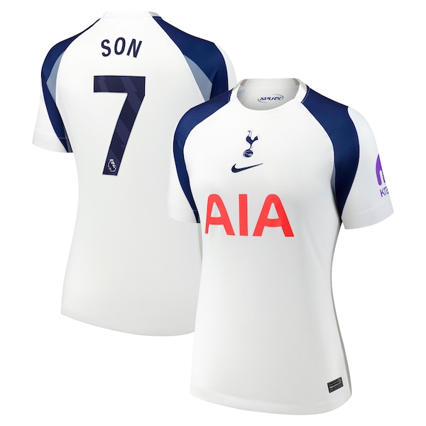 Son Heung-Min Tottenham Hotspur Nike Women's 2025/26 Home Replica Jersey - White