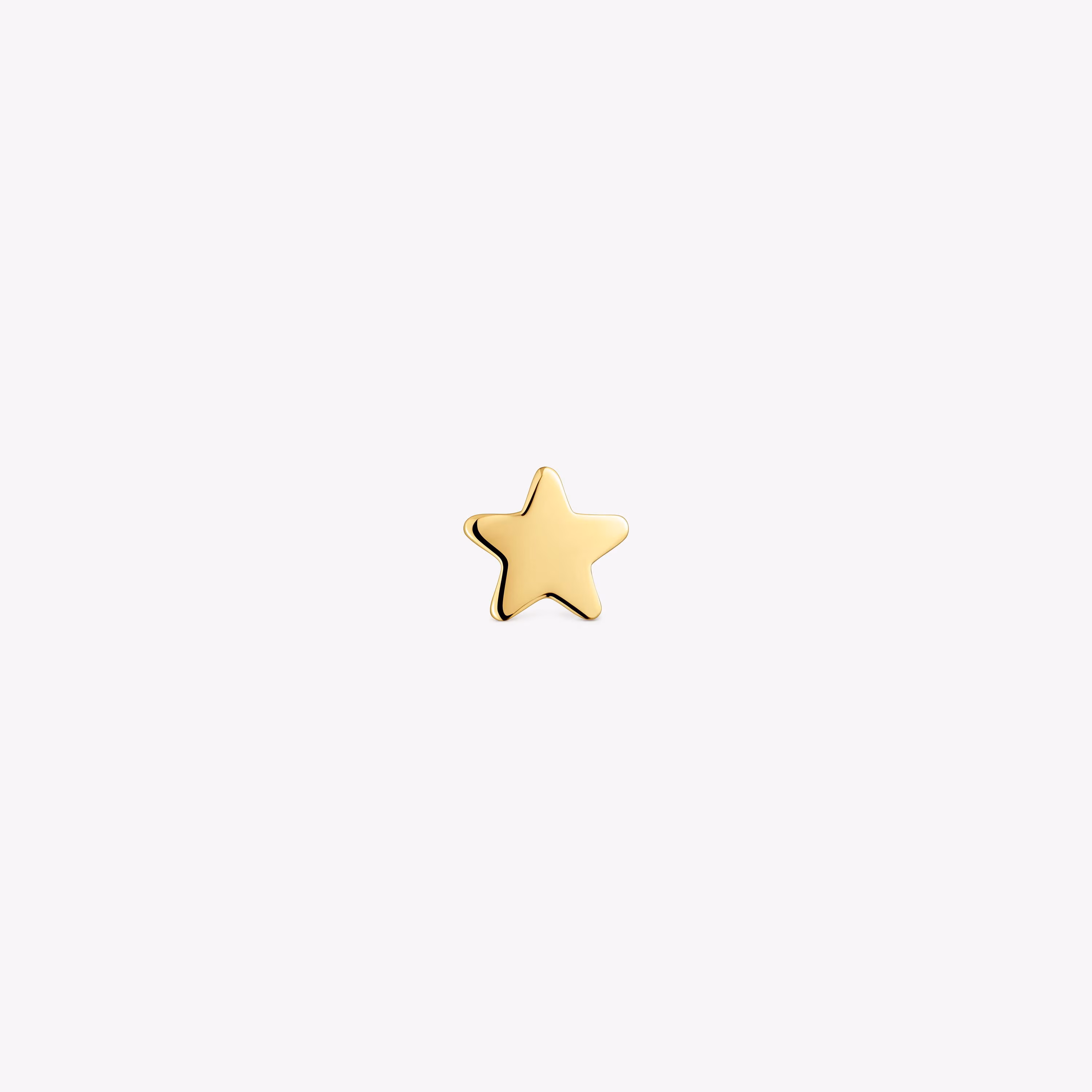 Charm TOUS 1950 estrella con baño de oro 18 kt sobre plata