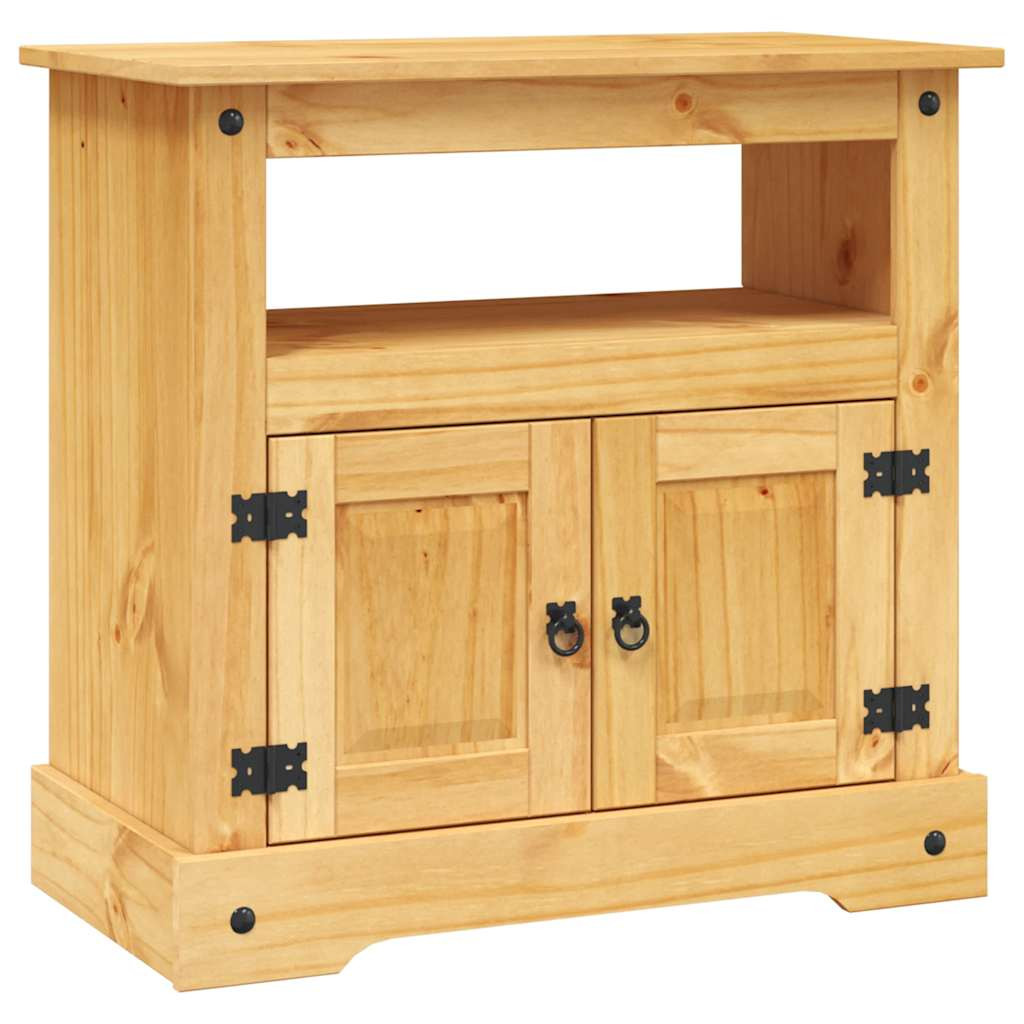 Szafka Pod TV Szafka Pod Telewizor RTV Drewniana Półka 80x43x78 cm