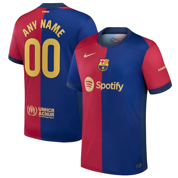 Barcelona Nike 2024/25 Home Replica Custom Jersey - Royal