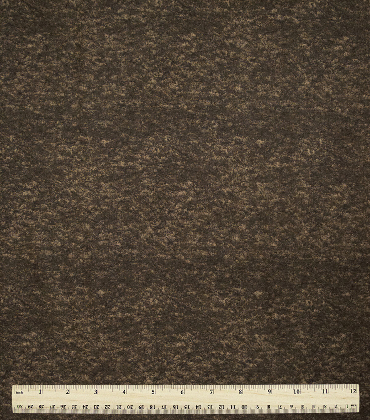 108 Wide Cotton Brown Distressed Fabric