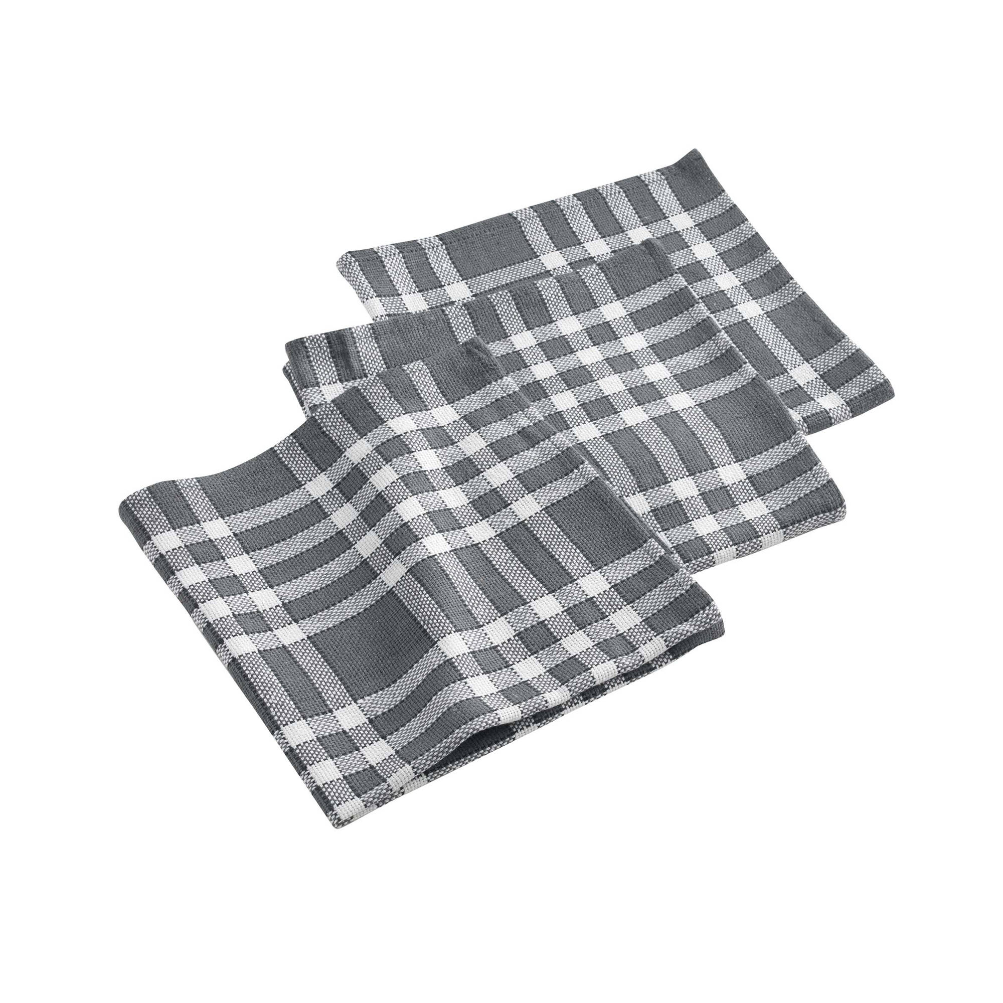 Serviette de table carreaux - Lot de 3